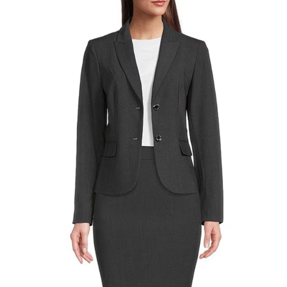 Grey suit jacket